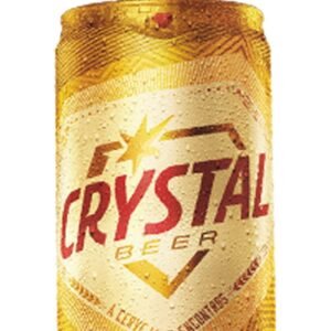 Cerveja Crystal Pilsen Lata 269ml pack com 12 unidades