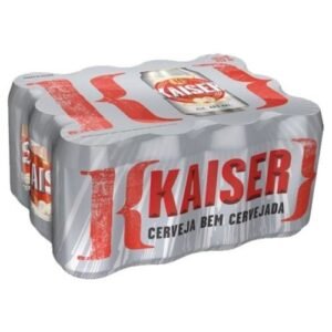 Cerveja Kaiser 473ml - Caixa com 12 unidades